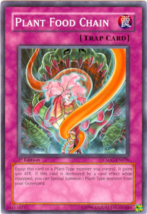 Plant Food Chain [CSOC-EN076] Common Yu-Gi-Oh!