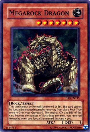 Megarock Dragon [DR3-EN195] Super Rare Yu-Gi-Oh!