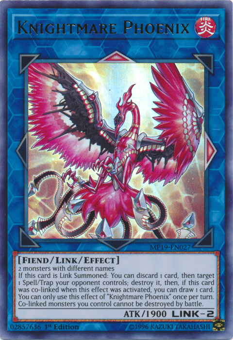 Knightmare Phoenix [MP19-EN027] Ultra Rare Yu-Gi-Oh!