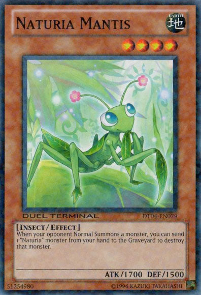 Naturia Mantis [DT04-EN079] Common Yu-Gi-Oh!