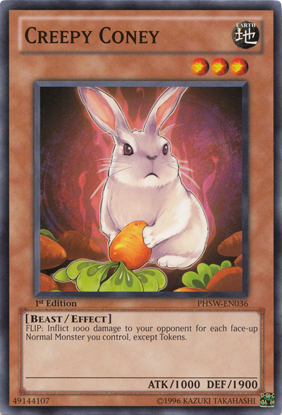 Creepy Coney [PHSW-EN036] Common Yu-Gi-Oh!