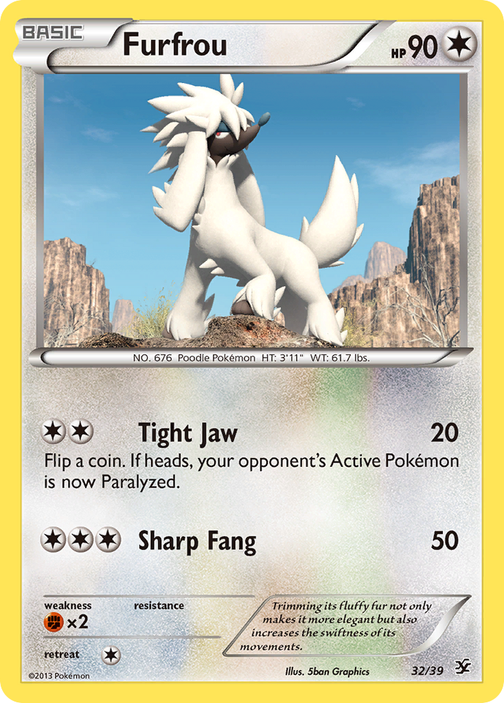 Furfrou (32/39) [XY: Kalos Starter Set] Pokémon