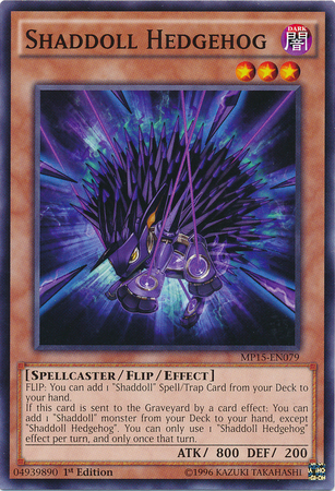 Shaddoll Hedgehog [MP15-EN079] Common Yu-Gi-Oh!