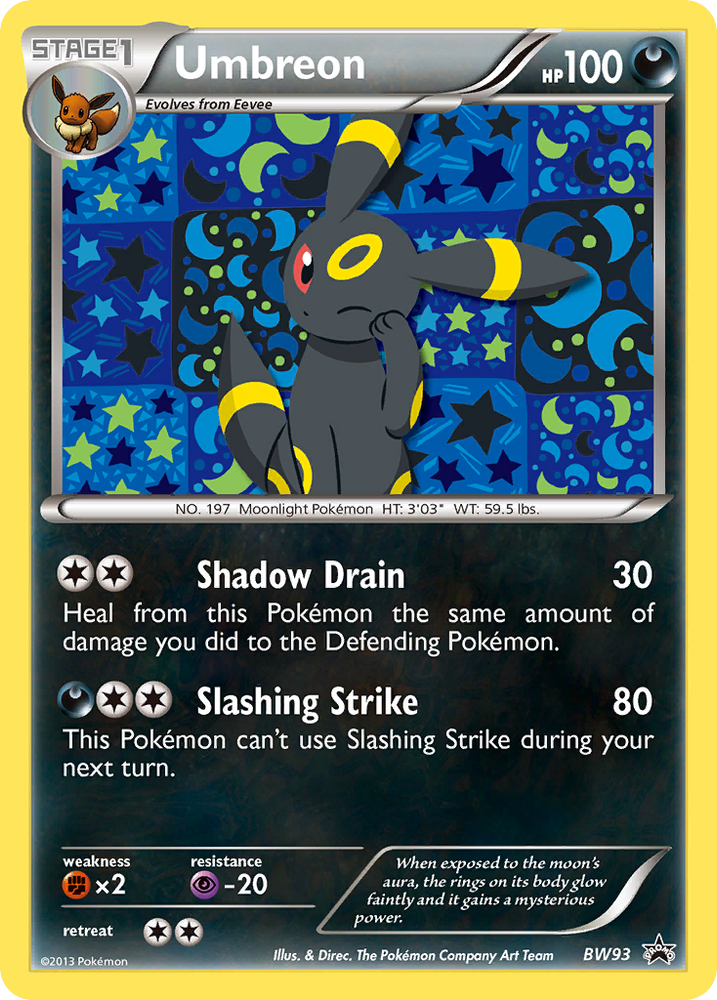 Umbreon (BW93) [Black & White: Black Star Promos] Pokémon