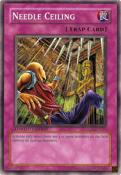 Needle Ceiling [GLD1-EN041] Common Yu-Gi-Oh!