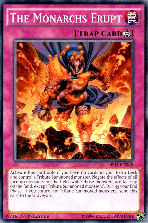 The Monarchs Erupt [SR01-EN038] Common Yu-Gi-Oh!