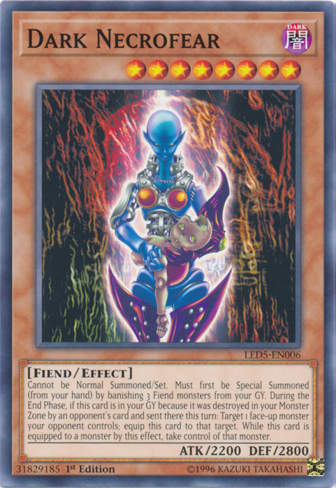 Dark Necrofear [LED5-EN006] Common Yu-Gi-Oh!