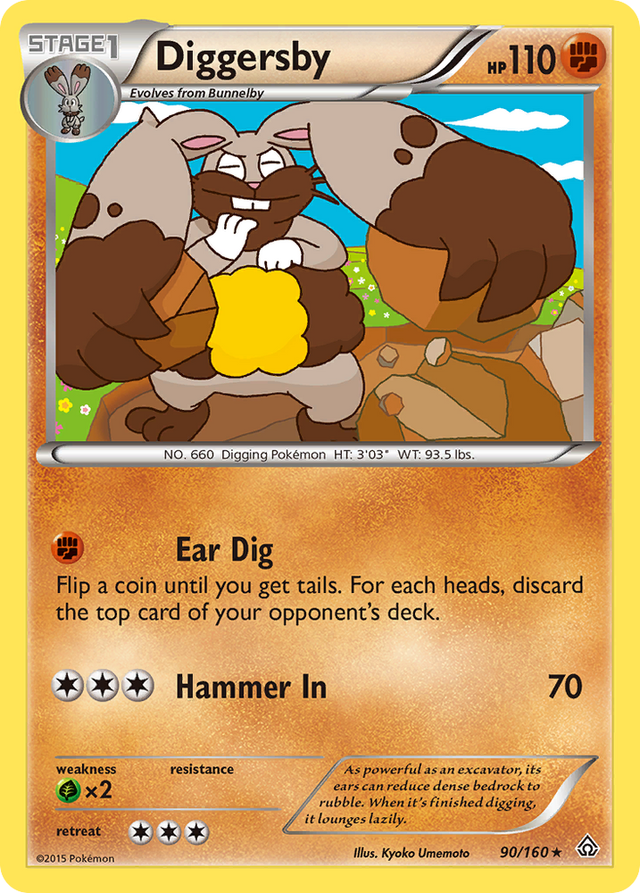 Diggersby (90/160) [XY: Primal Clash] Pokémon