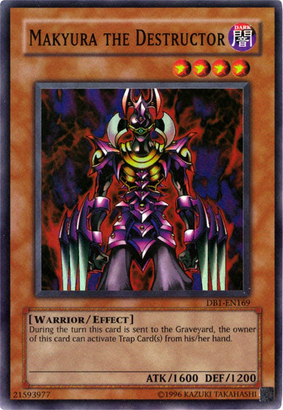 Makyura the Destructor [DB1-EN169] Super Rare Yu-Gi-Oh!