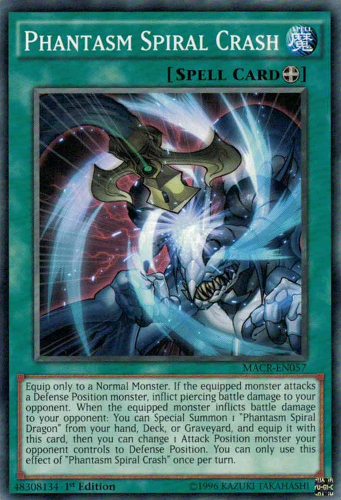 Phantasm Spiral Crash [MACR-EN057] Common Yu-Gi-Oh!