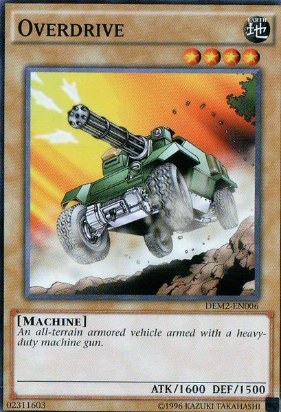 Overdrive [DEM2-EN006] Common Yu-Gi-Oh!