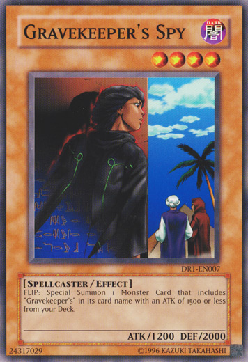 Gravekeeper's Spy [DR1-EN007] Common Yu-Gi-Oh!