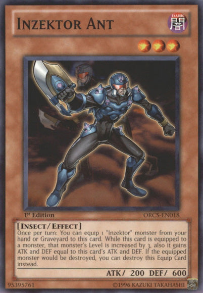 Inzektor Ant [ORCS-EN018] Common Yu-Gi-Oh!