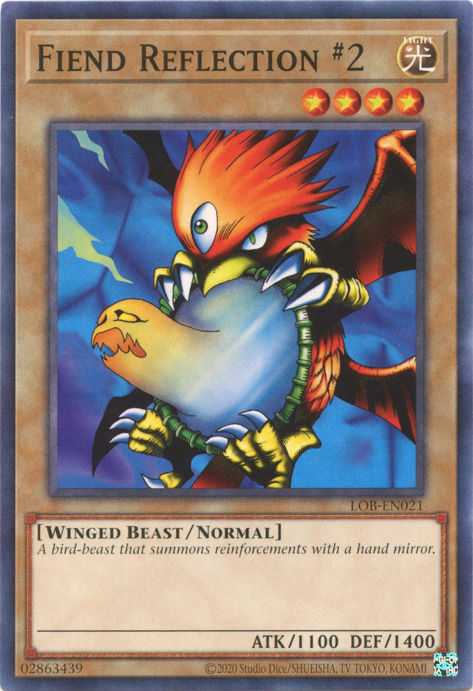 Fiend Reflection #2 (25th Anniversary) [LOB-EN021] Common Yu-Gi-Oh!