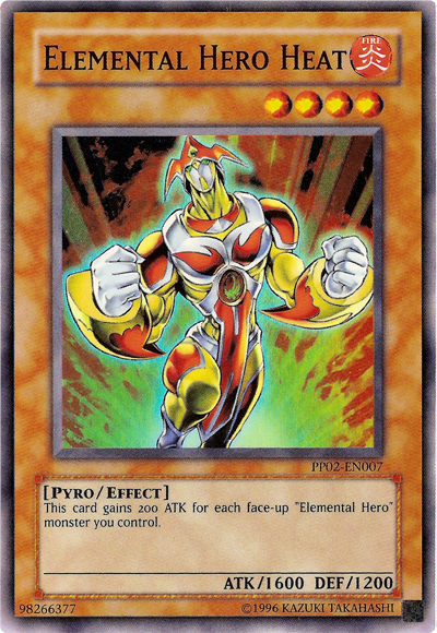 Elemental Hero Heat [PP02-EN007] Super Rare Yu-Gi-Oh!