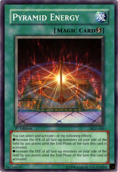 Pyramid Energy [PGD-040] Common Yu-Gi-Oh!