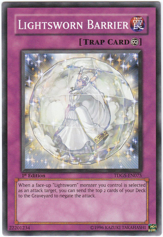 Lightsworn Barrier [TDGS-EN075] Common Yu-Gi-Oh!