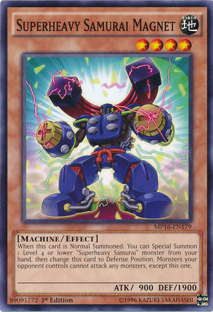 Superheavy Samurai Magnet [MP16-EN179] Common Yu-Gi-Oh!