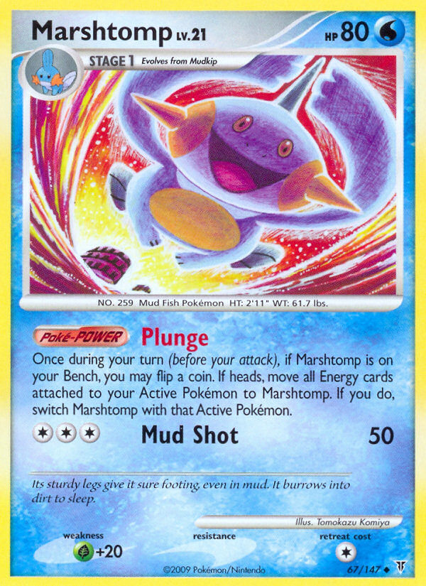 Marshtomp (67/147) [Platinum: Supreme Victors] Pokémon