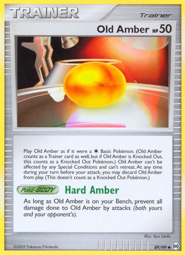 Old Amber (89/99) [Platinum: Arceus] Pokémon