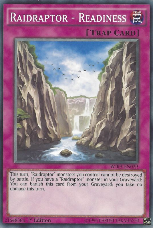 Raidraptor - Readiness [WIRA-EN029] Common Yu-Gi-Oh!