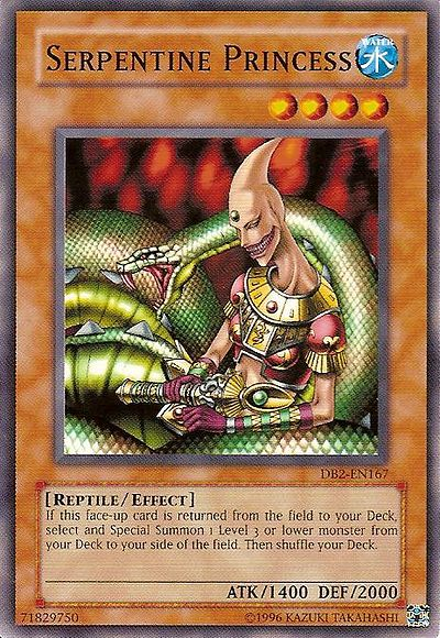 Serpentine Princess [DB2-EN167] Common Yu-Gi-Oh!
