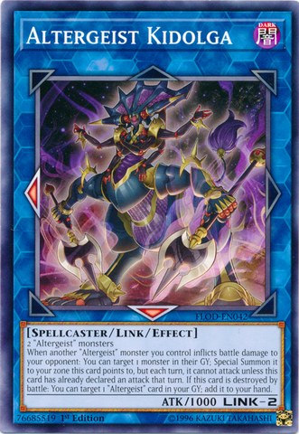 Altergeist Kidolga [FLOD-EN042] Common Yu-Gi-Oh!