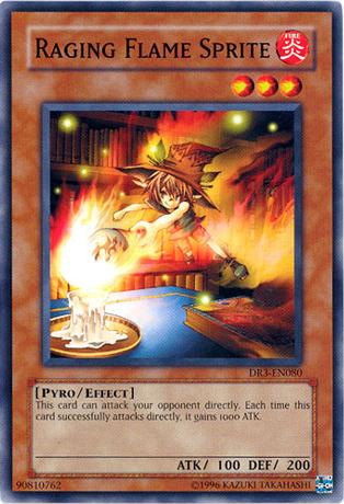 Raging Flame Sprite [DR3-EN080] Common Yu-Gi-Oh!