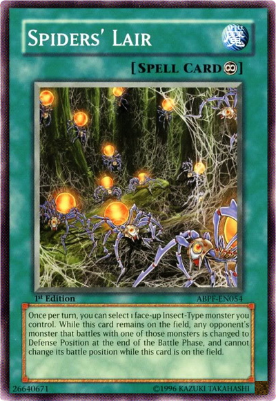 Spiders' Lair [ABPF-EN054] Common Yu-Gi-Oh!