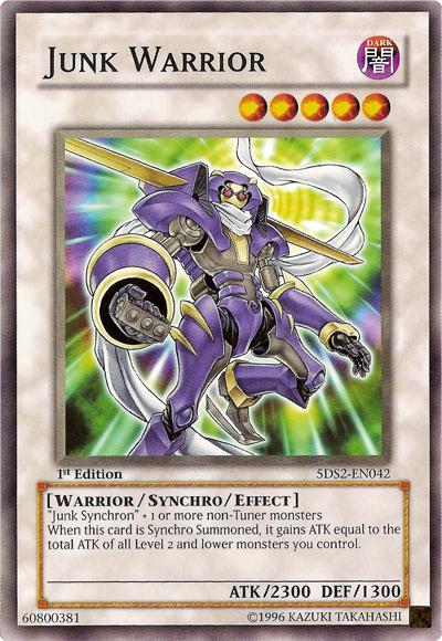Junk Warrior [5DS2-EN042] Common Yu-Gi-Oh!