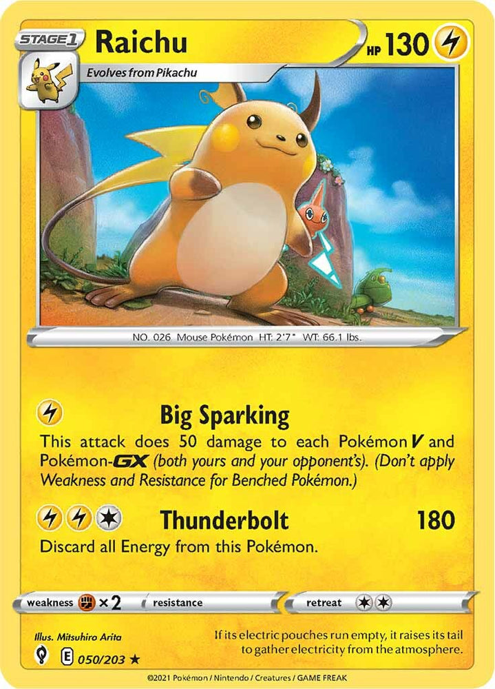 Raichu (050/203) [Sword & Shield: Evolving Skies] Pokémon