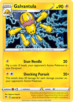 Galvantula (056/185) [Sword & Shield: Vivid Voltage] Pokémon
