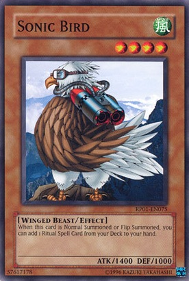 Sonic Bird [RP01-EN075] Common Yu-Gi-Oh!