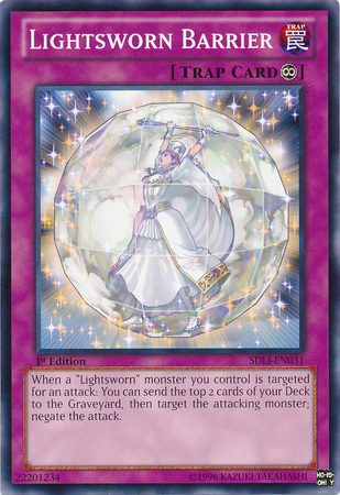 Lightsworn Barrier [SDLI-EN031] Common Yu-Gi-Oh!