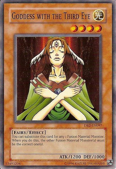 Goddess with the Third Eye [DB2-EN097] Common Yu-Gi-Oh!
