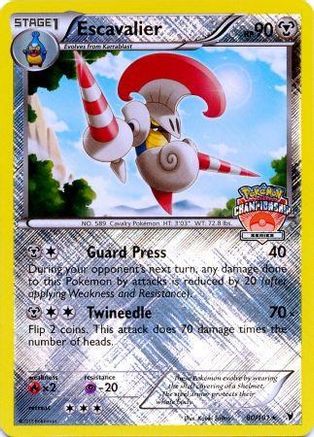 Escavalier (80/101) (Championship Promo) [Black & White: Noble Victories] Pokémon