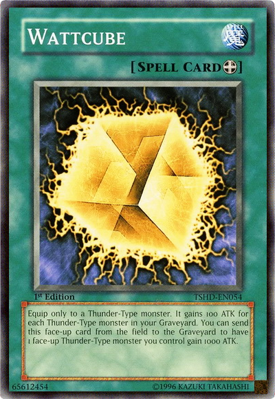 Wattcube [TSHD-EN054] Common Yu-Gi-Oh!