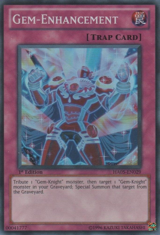 Gem-Enhancement [HA05-EN029] Super Rare Yu-Gi-Oh!