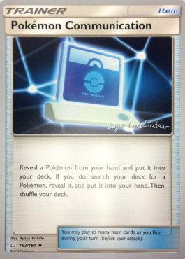 Pokemon Communication (152/181) (Fire Box - Kaya Lichtleitner) [World Championships 2019] Pokémon
