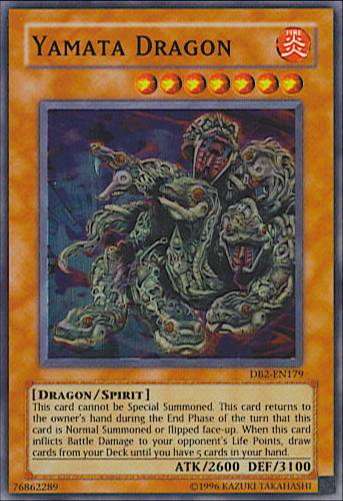 Yamata Dragon [DB2-EN179] Super Rare Yu-Gi-Oh!