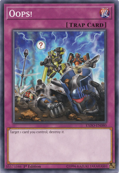 Oops! [EXFO-EN080] Common Yu-Gi-Oh!