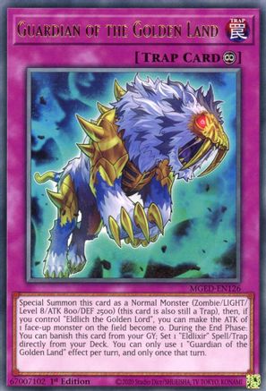 Guardian of the Golden Land [MGED-EN126] Rare Yu-Gi-Oh!