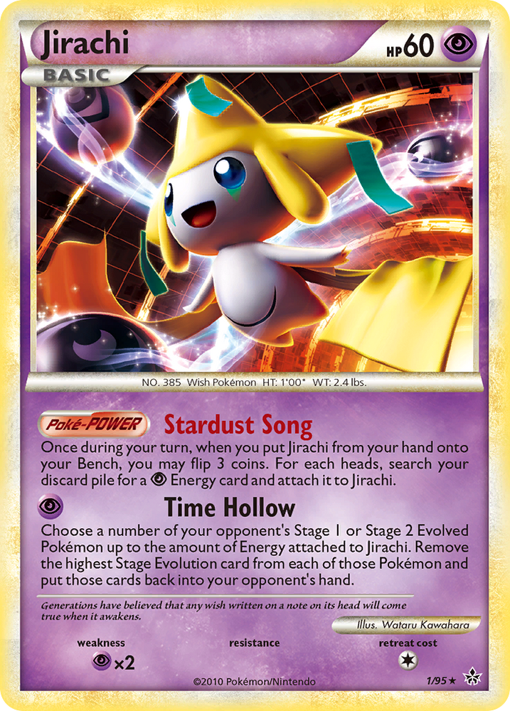 Jirachi (1/95) [HeartGold & SoulSilver: Unleashed] Pokémon