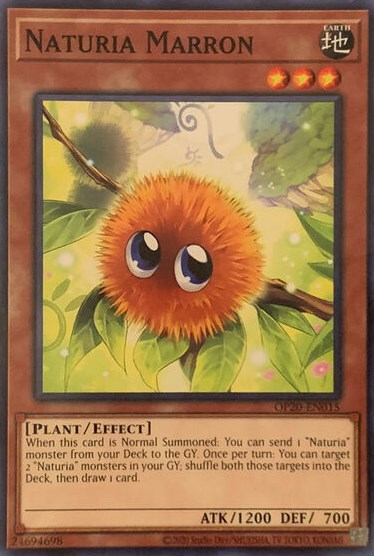 Naturia Marron [OP20-EN015] Common Yu-Gi-Oh!