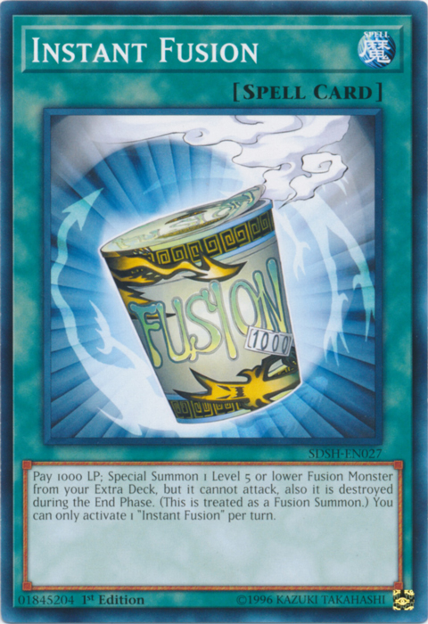 Instant Fusion [SDSH-EN027] Common Yu-Gi-Oh!