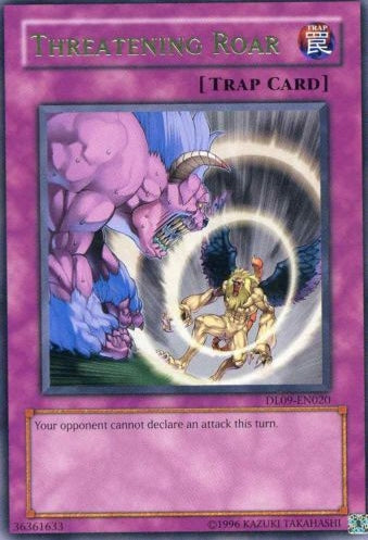 Threatening Roar (Green) [DL09-EN020] Rare Yu-Gi-Oh!