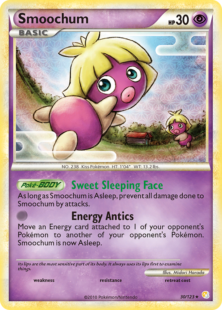 Smoochum (30/123) [HeartGold & SoulSilver: Base Set] Pokémon