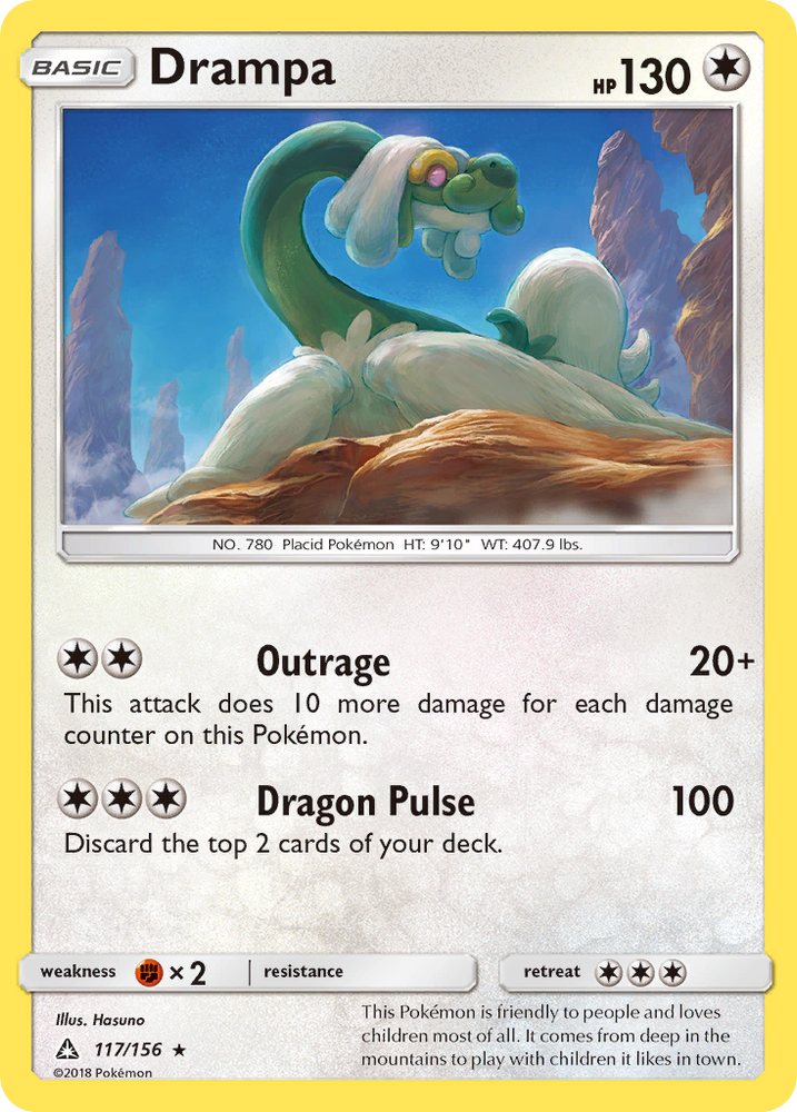 Drampa (117/156) [Sun & Moon: Ultra Prism] Pokémon