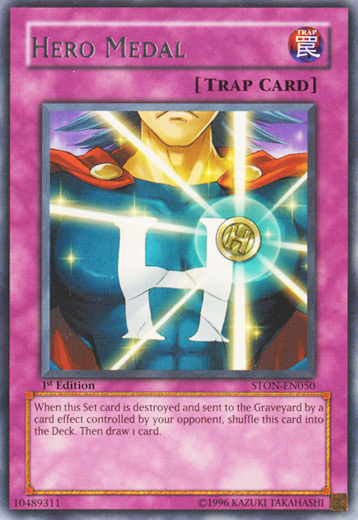 Hero Medal [STON-EN050] Rare Yu-Gi-Oh!
