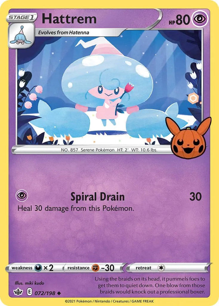 Hattrem (072/198) [Trick or Trade] Pokémon